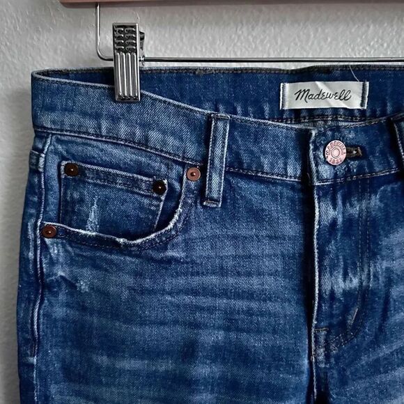 MADEWELL | The High-Rise Slim Boyjean Boyfriend Medium Wash | Size 26 - Picture 5 of 10